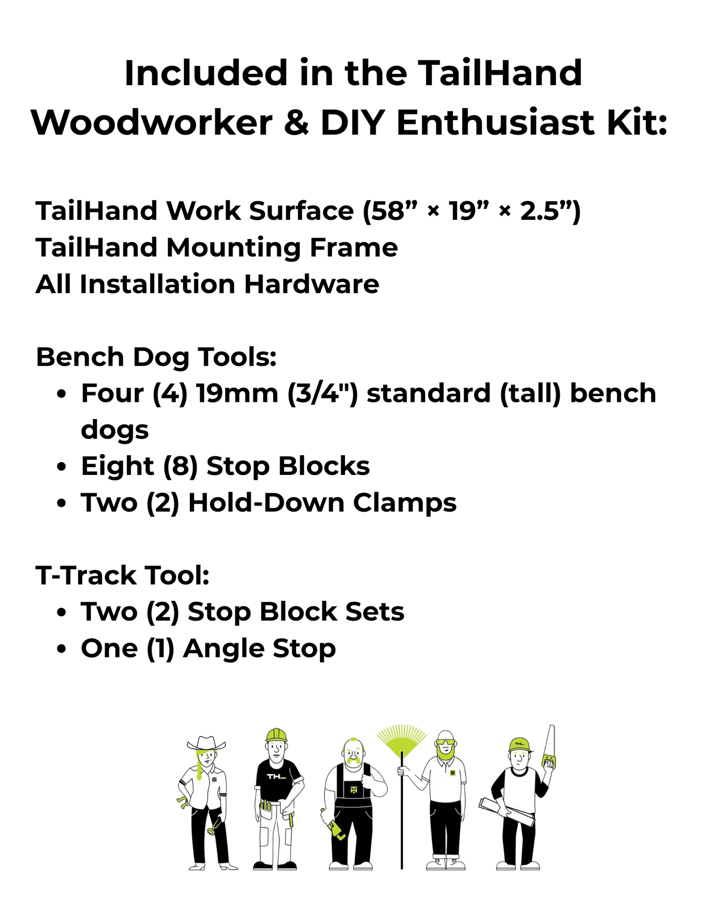 TailHand Woodworker & DIY Enthusiast Kit
